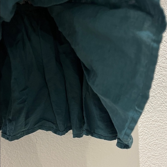 Madewell Embroidered Linen- Blend Flutter-Sleeve Mini Dress - Picture 7 of 11